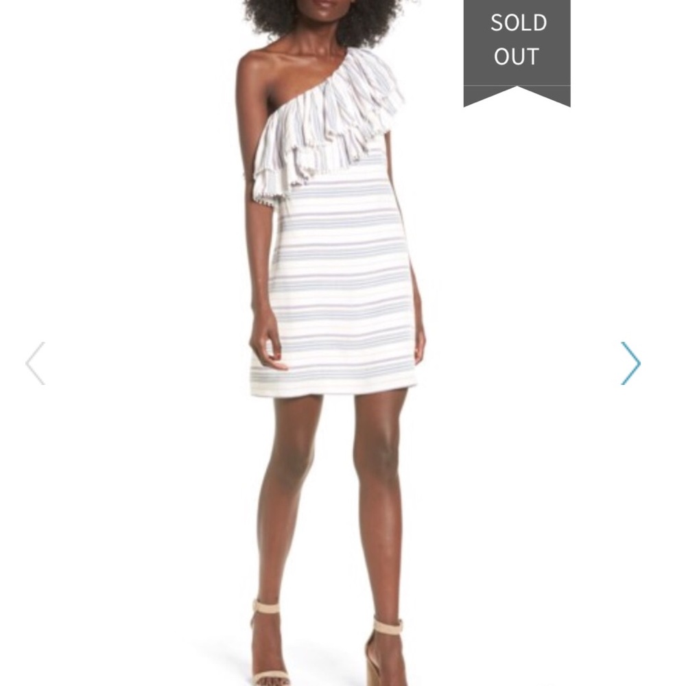 DEVLIN striped shift dress NWT
